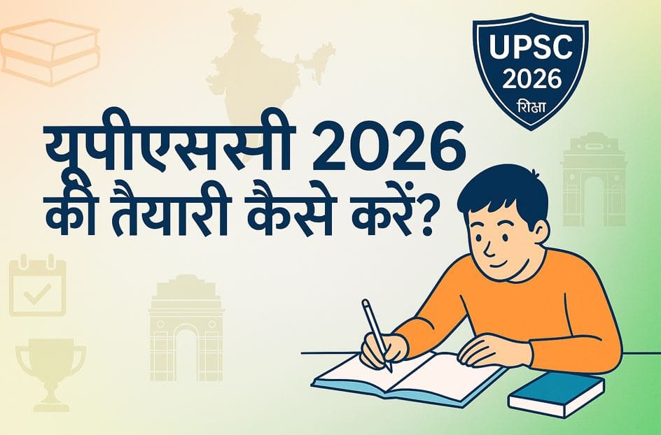UPSC 2026 Preparation Strategy in hindi