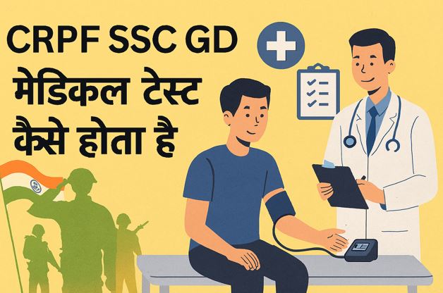 CRPF SSC GD Medical Test Kaise Hota Hai feature image